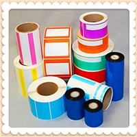 wholesale laminated lucky sticker rolls cute design scrapbook sticker self adhesive wrapping paper