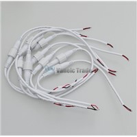 Waterproof Cable DC Power Male to Female Connector White