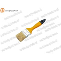 100% pure white bristle Wooden handle paint brush