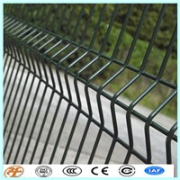 3D PVC Coated Decorative Bending Wire Mesh Fence