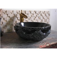 Shanxi Black Granite Wash Basin,Shanxi Black Vessel Sink,Absolute Black Granite Basin