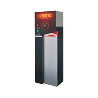 RFID/Barcode Ticket Kiosk for Parking Lot Vehicle Access Management System