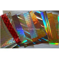 PET holographic metallized film for lamination  and printing