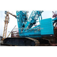 JAPAN USED KOBELCO SL6000 550T CRAWLER CRANE CHEAP FOR SALE