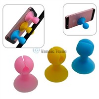 Rubber Sucker Ball Mobile Phone Stand Holder for iPhone 4S 5 5C 5S iPod Touch