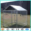 10x10x6 foot classic galvanized outdoor dog kennel