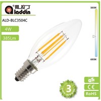 ALD-BLC3504C LED FILAEMNT BULB 4W IN CANDLE SHAPE