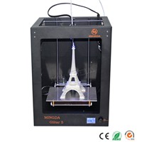MINGDA Glitar 5 Digital 3D Printer Machine / Desktop Industrial 3D Printer 300*200*400mm For Sale