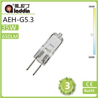 aladdin halogen lamp factory supply G5.3 series 12v 35w