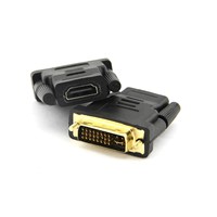 DVI 24+5 Male to HDMI A Female adaptor