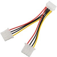 Internal Drive Power 4pin Y-Adapter Cable for Computer