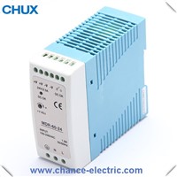 MDR din rail type 60w switching power supply smps