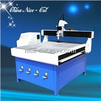 NC-1212 water cooled wood cnc cutting machine with vacuum system