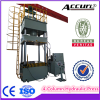 deep drawing 4-column plate hydraulic press