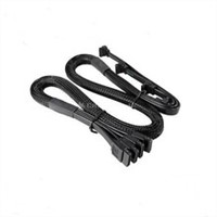 4X Sleeved SATA 7pin Cable with Latch