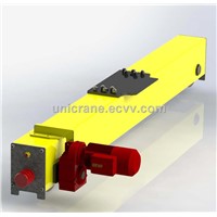 Europe style Novel end carriages design for single girder Bridge crane