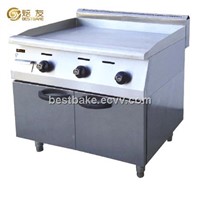 Counter top gas flat griddle with cabinet BY-GH36A