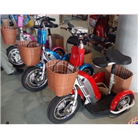 Electric Mobility Scooter/Zap Electric Tricycle Scooter with 500W, 48V/20ah Lithium Battery