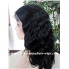 indian remy hair full lace wig 150%density wave hair style