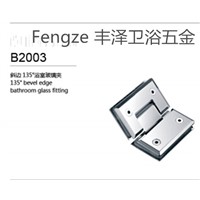 Fengze 304SS high quality Bathroom Glass FittingB2003