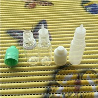 10ml eye dropper empty plastic PET bottle with white childproof and safty cap
