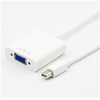 MINI Displayport cable Male to VGA 15PIN Female cable