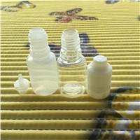 New Design 8ML PET Clear  Bottle For E-cigarette Plastic light Oil Bottle Childproof Cap Bottle