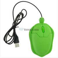 New USB 1000dpi 3D Wired Optical Cute Turtle Mice Mouse PC Laptop Comfort Hand