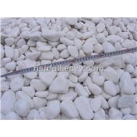 white marble pebbles,Thossos white cobbles, white pebbles,snow white pebbles