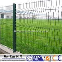 pvc coated welded wire fence