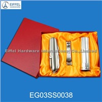 High quality gift set (Multi knife , nail clipper , LED torch)EG03SS0038