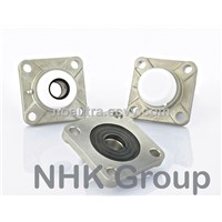 Square 4 bolt flange unit SF in stainless steel