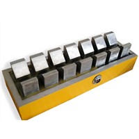 Single round steel and steel pipe lifting magnet