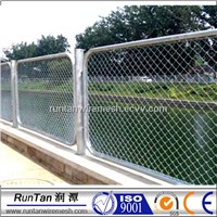 galvanized steel chain link fence