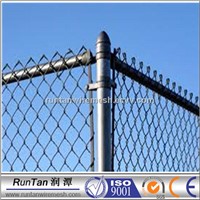 5 foot plastic coated chain link fence