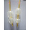 Double balloon three way latex foley catheters