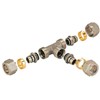 compression Brass fitting for pex/al/pex composite pressure pipe