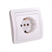 1 gang door bell wall switch with light