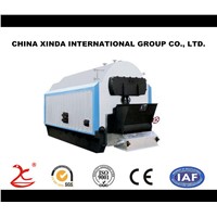 Economical and high efficiency automatic biomass wood pellet fired steam boiler