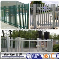 Galvanized Palisade Fencing in China