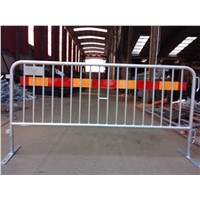 Haotian welded steel pipe temporary pedestrian barricade experienced factory