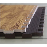Soft Wood EVA foam floor / interlocking floor tiles
