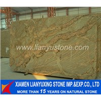 Colombo Gold granite slab for countertop