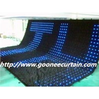 Flexible LED Display Curtain for Performance