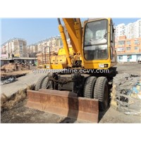 Hyundai Wheel Excavator 210W-5 ,Hydraulic Excavator