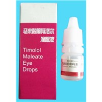 Timolol maleate eye drops