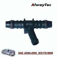 Automobile fuel hoe fittings -3 way tube connector