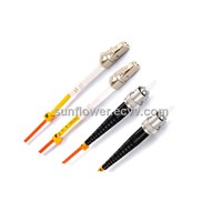 Multi mode LC-ST(PC/UPC)  patch cord(duplex)