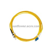 LC-ST Fiber Patch Cord (PC/UPC Single Mode Simplex )