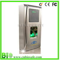 IP 65 Metal Outdoor Fingerprint and ID Card Access Control device F30
